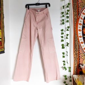 NWT Pink Cargo Pants